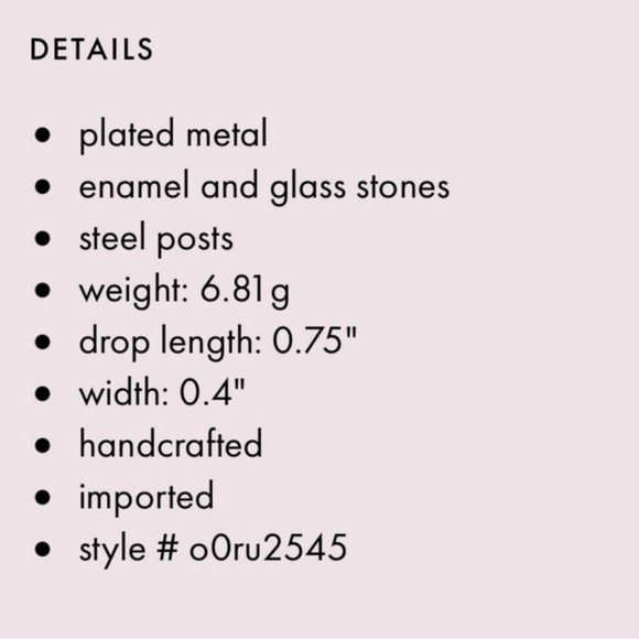 NWT KATE SPADE Black Frenchie Ma Chérie Antoine Dog Stud Earrings - Picture 7 of 8